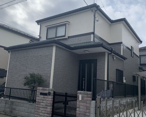 屋根外壁塗装さいたま市大宮区橋本邸