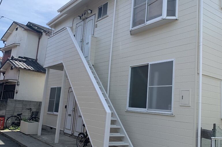 東京都北区F様オーナーアパート施工完了